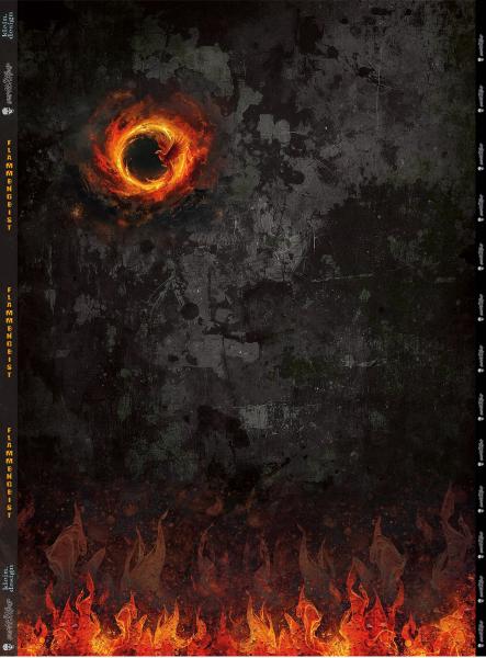 Flammengeist - 2m Panel - French Terry